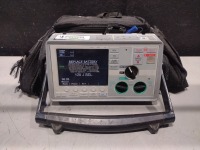 ZOLL E SERIES DEFIB WITH PACING, 12 LEAD ECG, CO2, SPO2, NIBP, ANALYZE, BATTERY