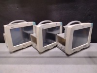 LOT OF (3) PHILIPS INTELLIVUE MP50 PATIENT MONITORS