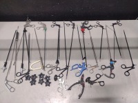 LOT OF LAPAROSCOPIC INSTRUMENTS