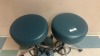 CLINTON INDUSTRIES EXAM STOOLS, PINE GREEN QTY. 2 (located at 204 Gateway North Marble Falls, TX 78654) - 2