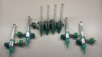 OHMEDA OXYGEN FLOW METERS QTY. 8 (located at 204 Gateway North Marble Falls, TX 78654)