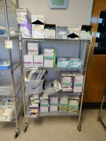 GLOVES, MASKS WITH CART (located at 204 Gateway North Marble Falls, TX 78654)