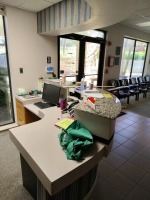 WAITING ROOM: 12 SEATS AND TABLE (located at 204 Gateway North Marble Falls, TX 78654)