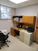 OFFICE: DESK, CHAIRS, FILING CABINETS NO ELECTRONICS (located at 204 Gateway North Marble Falls, TX 78654)