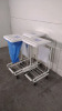 (3) LINEN CARTS - 3