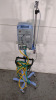 VIASYS INFANT FLOW SIPAP VENTILATOR WITH ROLLING STAND - 5