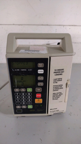 BAXTER FLO-GARD 6201 INFUSION PUMP