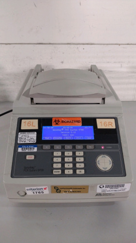 APPLIED BIOSYSTEM GENEAMP PCR SYSTEM 9700