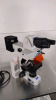 NIKON ECLIPSE E400 LAB MICROSCOPE WITH 2 EYEPIECES (CFI 10X/22), 4 OBJECTIVES (10, 20, 40, 100), (2) LIGHT SOURCES (LH-,M100CB-1, LH-M100C-1), POWER SUPPLY (NO CART) - 4