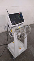 INVIVO EXPRESSION PATIENT MONITOR WITH MODULES (ECG, SPO2) ON ROLLING STAND