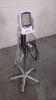 WELCH ALLYN SPOT LXI VITAL SIGNS MONITOR ON ROLLING STAND