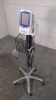WELCH ALLYN SPOT LXI VITAL SIGNS MONITOR ON ROLLING STAND - 2