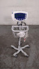 WELCH ALLYN 53STP VITAL SIGNS MONITOR ON ROLLING STAND