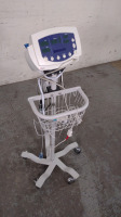 WELCH ALLYN 53STO VITAL SIGNS MONITOR ON ROLLING STAND