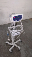 WELCH ALLYN 53STO VITAL SIGNS MONITOR ON ROLLING STAND