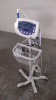 WELCH ALLYN 53STO VITAL SIGNS MONITOR ON ROLLING STAND - 2