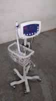 WELCH ALLYN 53STO VITAL SIGNS MONITOR ON ROLLING STAND