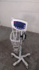 WELCH ALLYN 53STO VITAL SIGNS MONITOR ON ROLLING STAND - 2