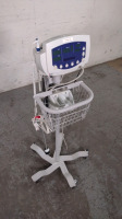 WELCH ALLYN 53STO VITAL SIGNS MONITOR ON ROLLING STAND