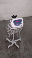 WELCH ALLYN 53STO VITAL SIGNS MONITOR ON ROLLING STAND