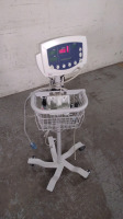 WELCH ALLYN 53SOO VITAL SIGNS MONITOR ON ROLLING STAND