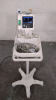 PHILIPS SURESIGNS VS2+ VITAL SIGNS MONITOR ON ROLLING STAND