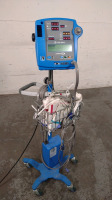 GE DINAMAP PRO 400V2 VITAL SIGNS MONITOR ON ROLLING STAND