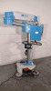 MOLLER-WEDEL MOLLER HI-R SURGICAL MICROSCOPE WITH SINGLE BINOCULAR (10X/21B), VIEWING ATTACHMENT (10X/22B), STORZ COVIEW CAMERA, BOTTOM LENS (224...510), ROLLING STAND