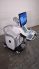 GE LOGIQ E9 PORTABLE ULTRASOUND SYSTEM WITH 1 PROBE (9L-D)(SN 202725US6) - 2