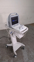 SIUI APOGEE 1100 PORTABLE ULTRASOUND SYSTEM WITH 1 PROBE (7.5MHZ) ON ROLLING CART (SN 085112102036)