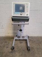 RESPIRONICS BIPAP VISION VENTILATOR ON ROLLING STAND