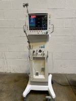 GE ENGSTROM CARESTATION VENTILATOR ON ROLLING STAND