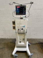 GE ENGSTROM CARESTATION VENTILATOR ON ROLLING STAND