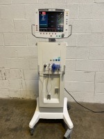 GE ENGSTROM CARESTATION VENTILATOR ON ROLLING STAND