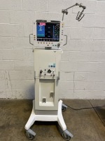 GE ENGSTROM CARESTATION VENTILATOR ON ROLLING STAND