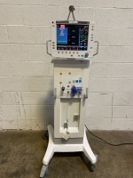 GE ENGSTROM CARESTATION VENTILATOR ON ROLLING STAND