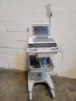 GE MAC5500HD EKG/ECG MACHINE ON ROLLING STAND