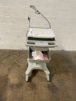 GE MAC5500 HD EKG ON ROLLING STAND