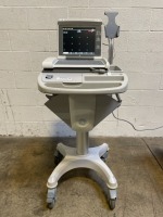 GE MAC5500 ECG/EKG MACHINE ON ROLLING STAND