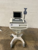 GE MAC5000 EKG ON ROLLING STAND