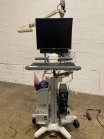 NIHON KOHDEN JE921A EEG/EMG SYSTEM ON ROLLING STAND