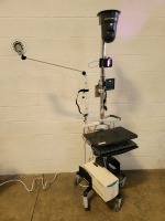 NATUS NEUROLOGY XLTEK PHOTIC STIMULATOR INCLUDES BOSCH INFRARED ILLUMINATOR & SONY IPELA CAMERA ON ROLLING STAND