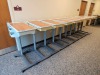 HILL-ROM PATIENT MATE OVERBED TABLES QTY 10 - 3