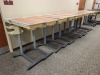 HILL-ROM PATIENT MATE OVERBED TABLES QTY 10 - 3