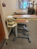HILL-ROM PATIENT MATE OVERBED TABLES QTY 11 - 2