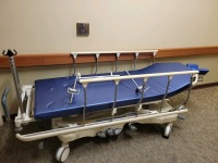 HILL-ROM P8010 TRANSTAR STRETCHER, HEAD AND NECK WITH STIRRUPS