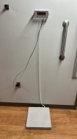 HELSEVESEN DR660 DIGITAL SCALE, WALL MOUNTED, LOC: ORTHO CLINIC