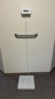 HELSEVESEN DR660 DIGITAL SCALE, WALL MOUNTED, LOC: PHYS 2