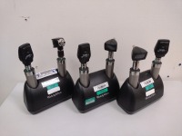 WELCH ALLYN 7114X UNIVERSAL CHARGER WITH OTO/OPTHALMIC HEADS, QTY.3