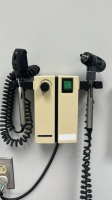 WELCH ALLYN 74710 WALL TRANSFORMER WITH OTO/OPTHALMIC HEADS, LOC: PHYSICIANS OFFICE
